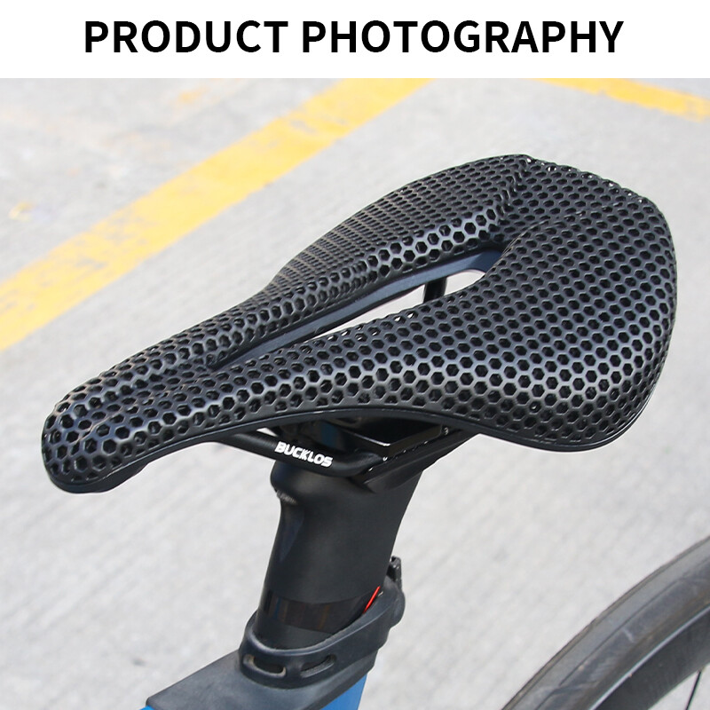 3D Printed Cycling Saddle 143/155mm Ultralight MTB Gravel Road Bike Seat Cushion