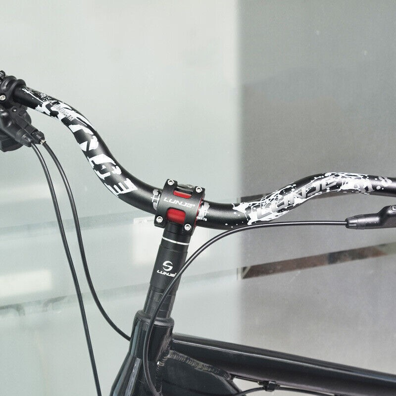 Mountain Bike High Handlebar 31.8mm Length 720mm Rise 30/90mm Aluminium Alloy US