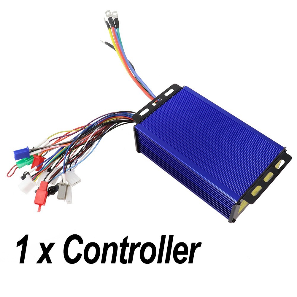 1200W 48V/60V/72V 50A Brushless Hub Motor-Controller For E-Bike E-Scooter