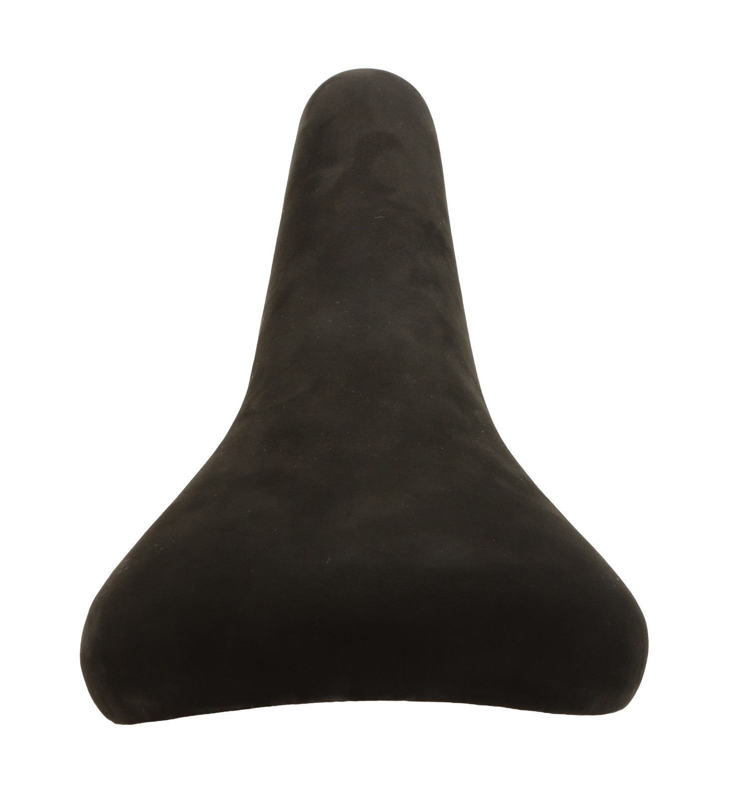 Kashimax KX-4A Saddle Steel Rails Black Suede Leather Padded NOS NEW