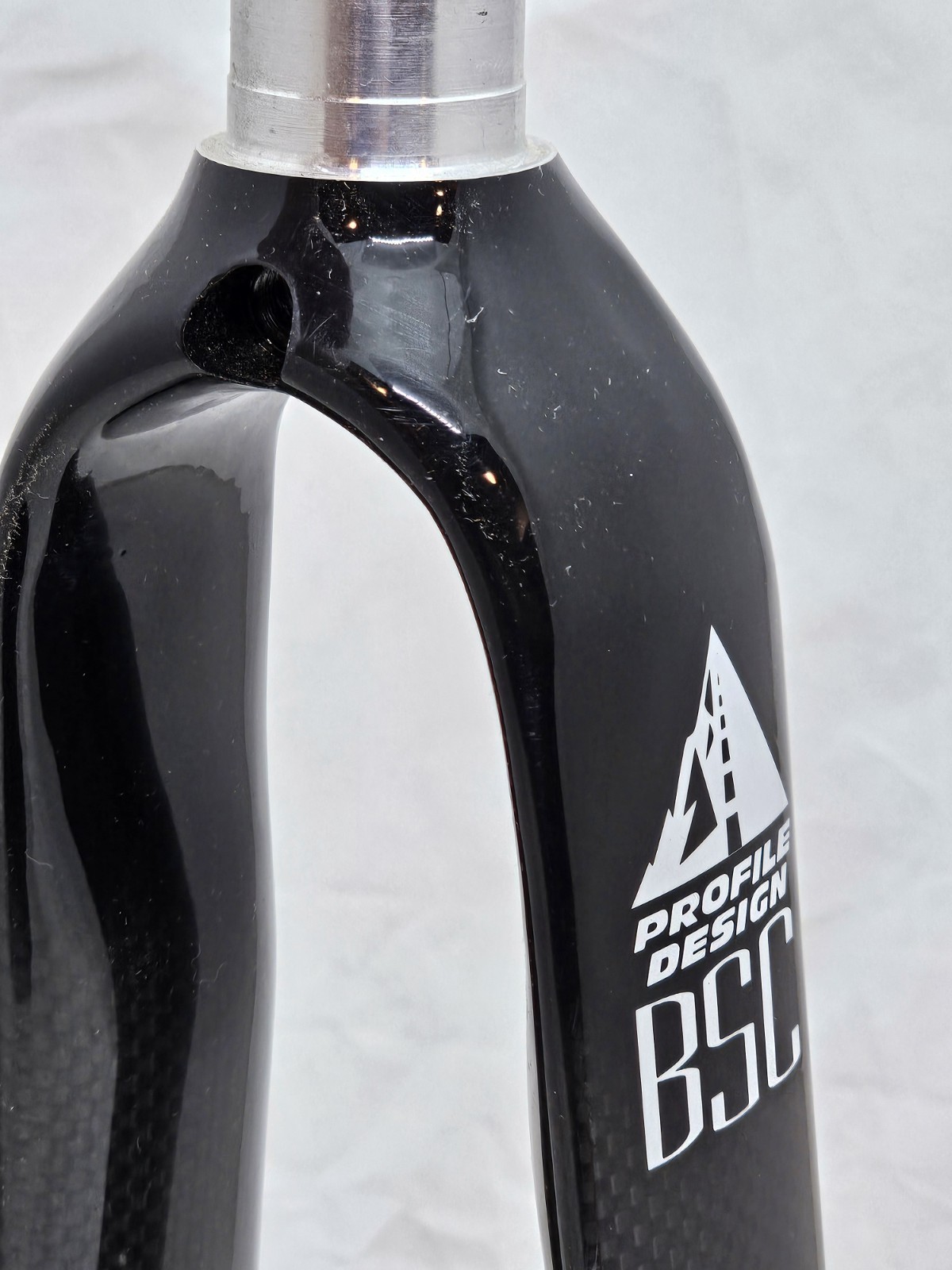 Profile Design BSC Carbon Fork 700c 1” Threaded 151mm Steerer 43mm Rake NOS