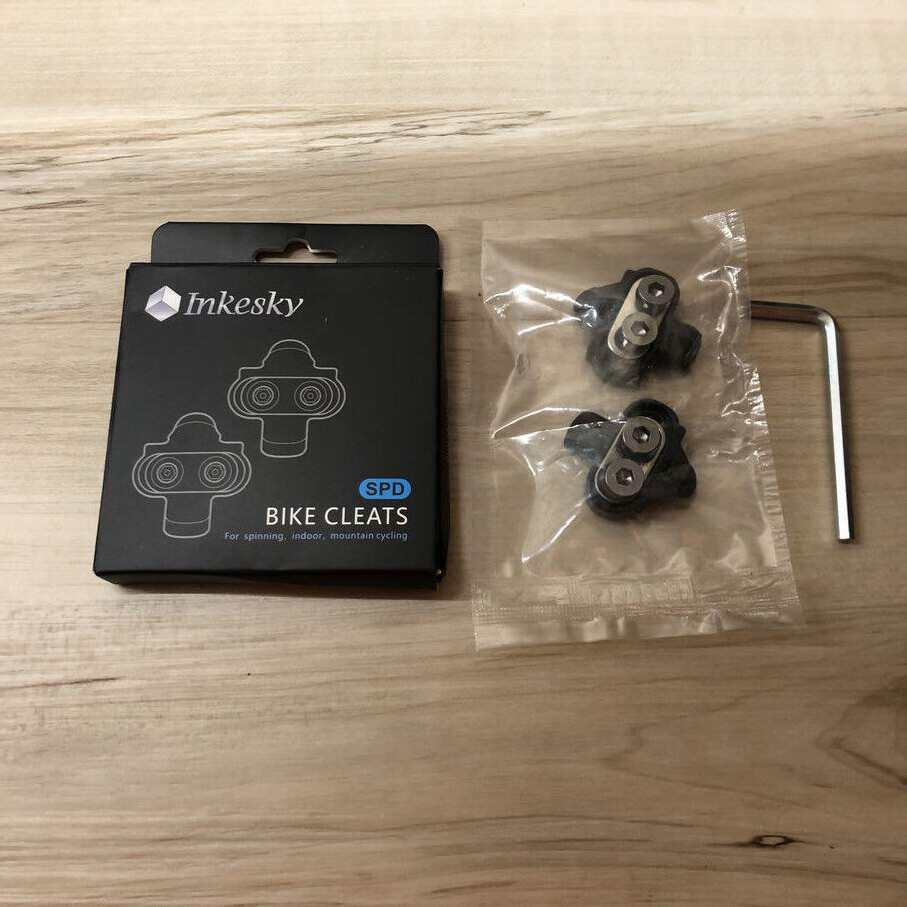 INKESKY ~ SHIMANO SPD SM-SH51 Cleats ~ New In Box With Install Tool !!