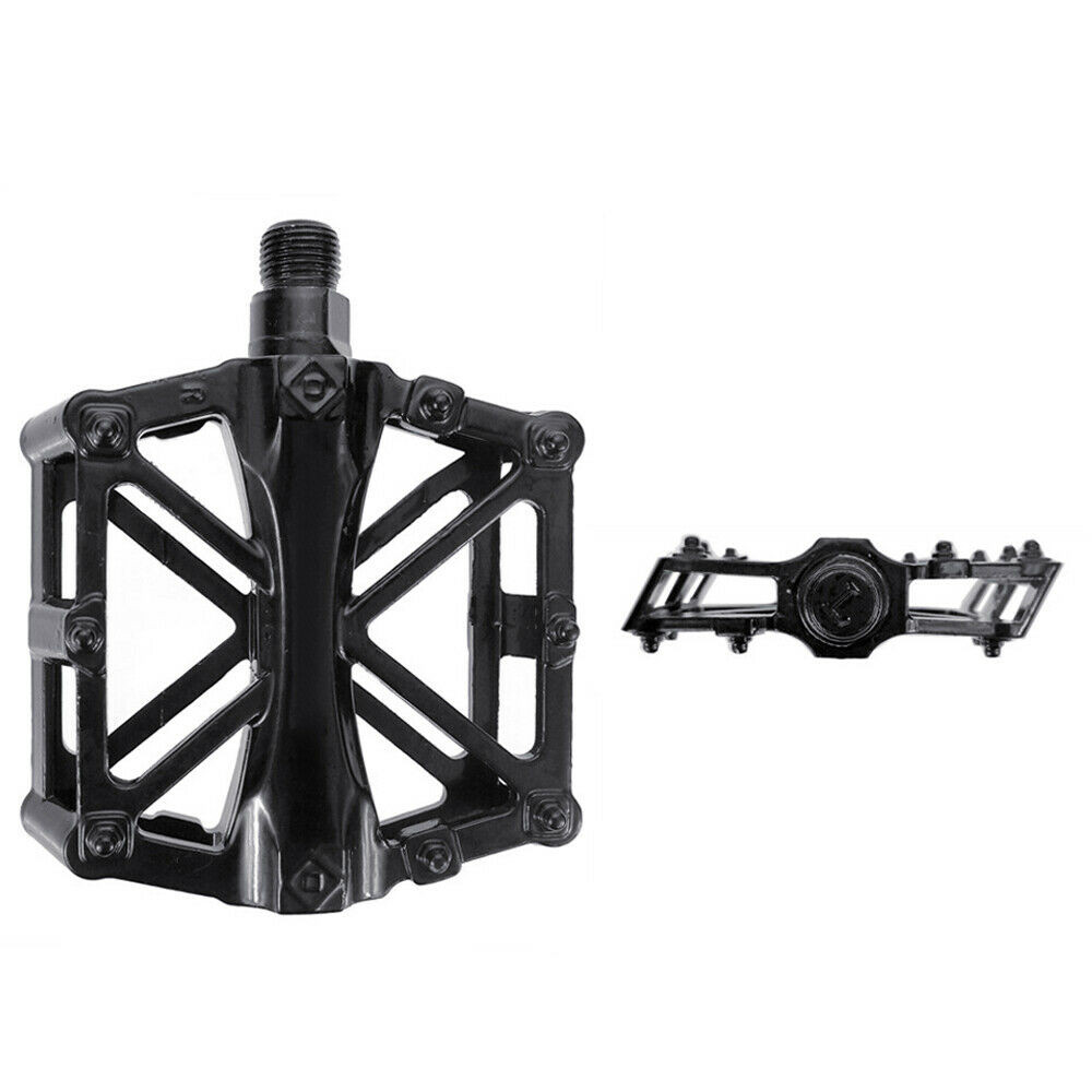 Aluminum Bike Pedals Triple Bearing CNC Body MTB Road Non-slip Sealed 9/16″