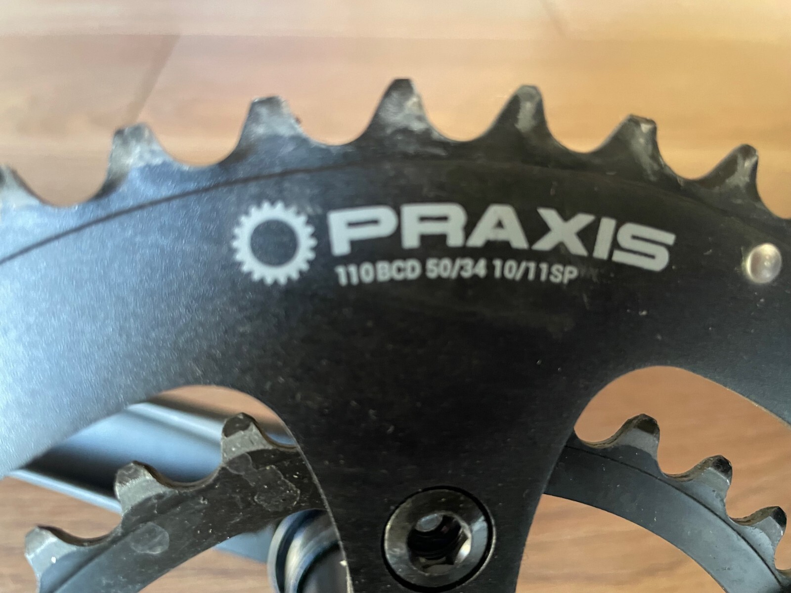 Praxis M24 Crank and 110 BCD 50/34 10/11SP Chainring w/ bottom bracket