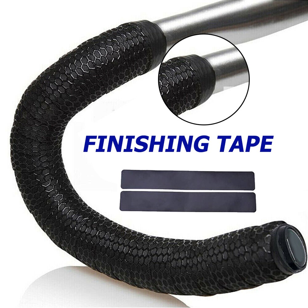 2PCS Bicycle Handlebar Tapes Road Bike Handle Bar Wraps Non-Slip Soft EVA Straps