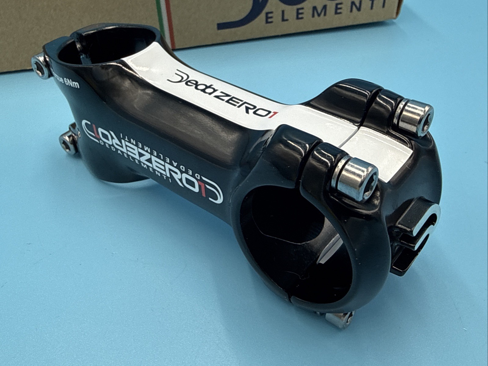 Deda Elementi Zero1 Stem 31.8mm 1-1/8″ Stem 80mm 82° NEW IN BOX