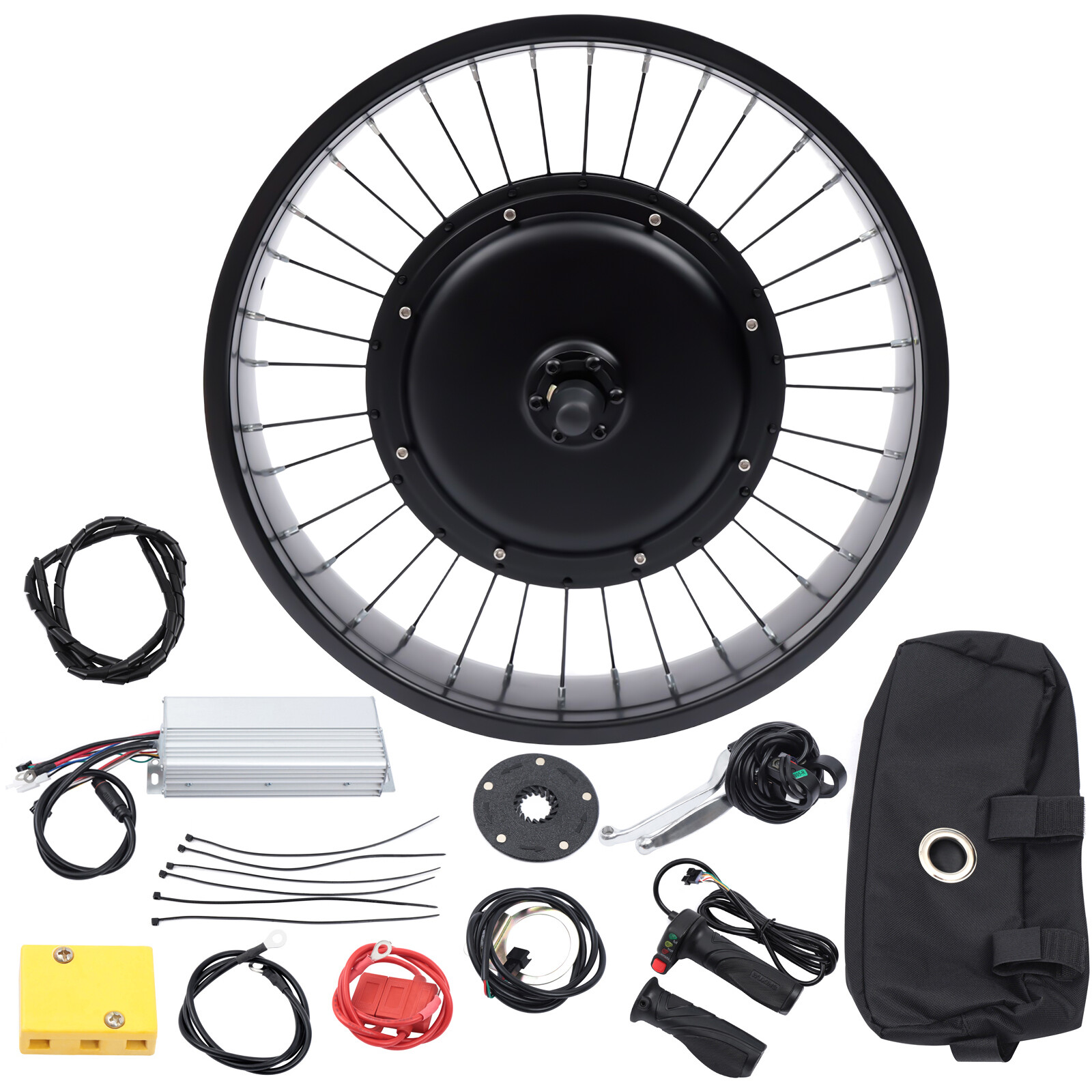 20″ 1000W 48V eBike Conversion Kit Front Wheel Hub Motor Electric Bike ﻿