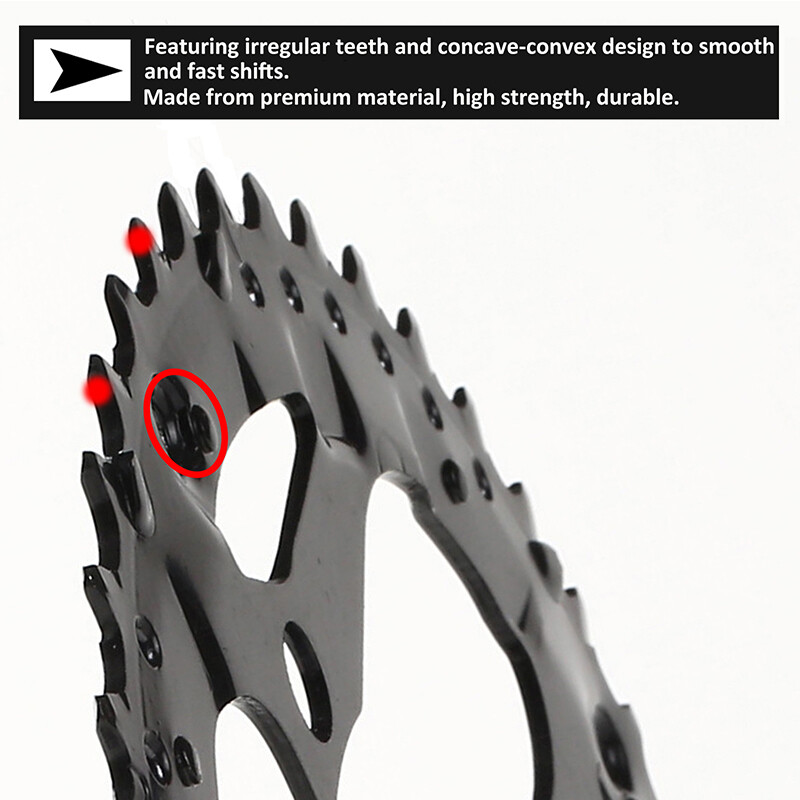 64/104BCD Road/MTB Bike Chainring Round Chain Ring 22 24 32 42 44T Triple Speed