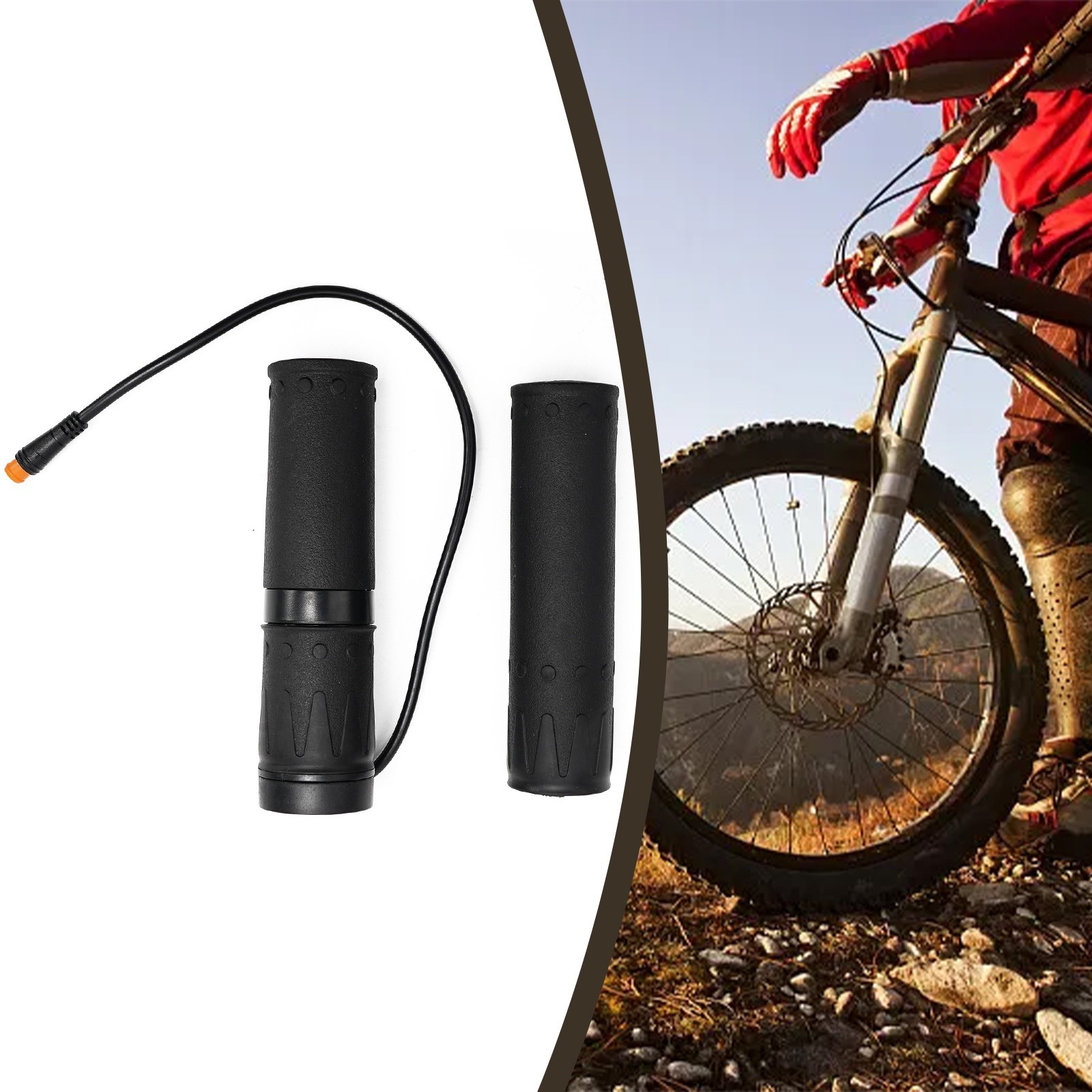 Electric Bike Waterproof 158X Half Twists Speed Throttle 12V 24V 36V 48V 72V