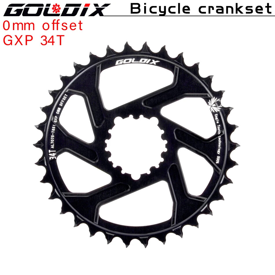 MTB Bike Chainring Chainwheel 0mm 3mm 6mm Offset 30T 38T SRAM 3Bolt Direct Mount