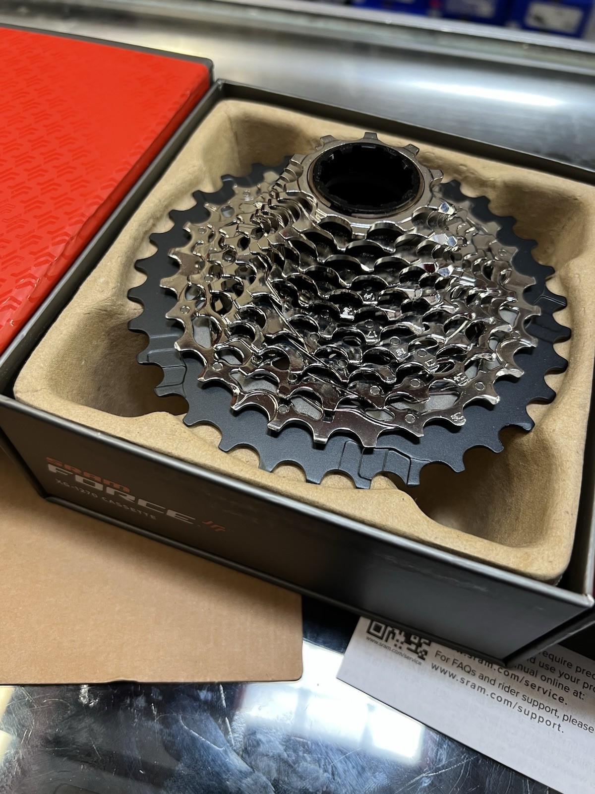 SRAM Force XG-1270 Cassette 12 Speed 10-33T – Silver