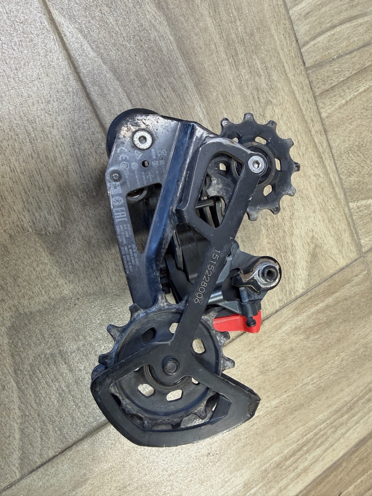 SRAM GX Eagle AXS 12-Speed 52 Teeth Long Cage Rear Derailleur – Lunar