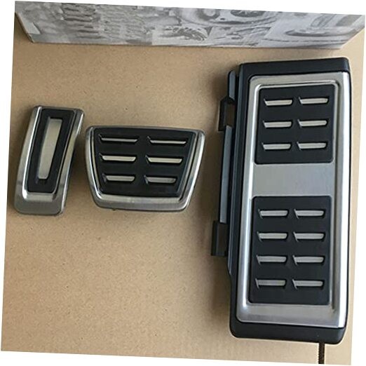 Stainless Steel Car Pedal Cover Kit for Audi A3 Q3 Q2 S3 Sedan Footrest Gas