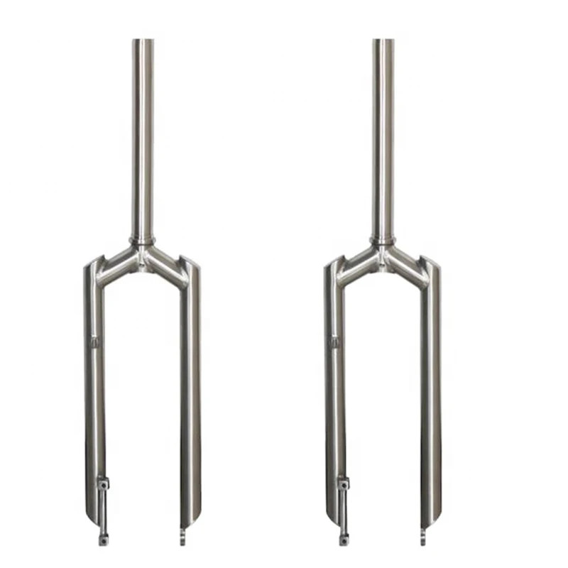 Titanium MTB Front Fork Disc Brake Square Shoulder 26″ 27.5″ 29″ wheelset