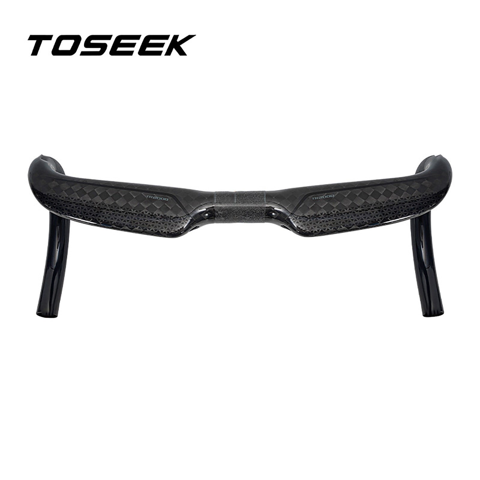 8K Carbon Fiber Handlebar Racing Road Bike Bicycle Handle Drop Bar 31.8 x 420mm
