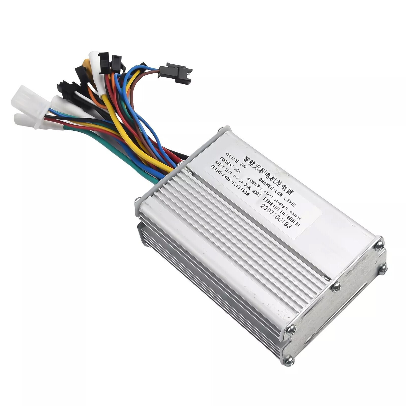 48V-25A 1200W Brushless Motor Controller + LCD Display + 6 Pin Cable For Scooter