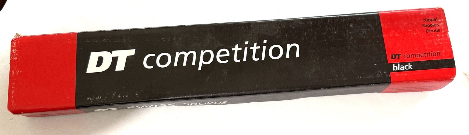 DT SWISS COMPETITION RACE Spokes Black J-bend 2.0/1.6/2.0mm DB 264mm 20/Count
