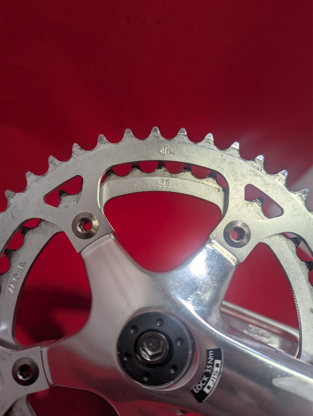 Miche Young 6/7/8/9 Speed Road 145mm Crankset 36/46T