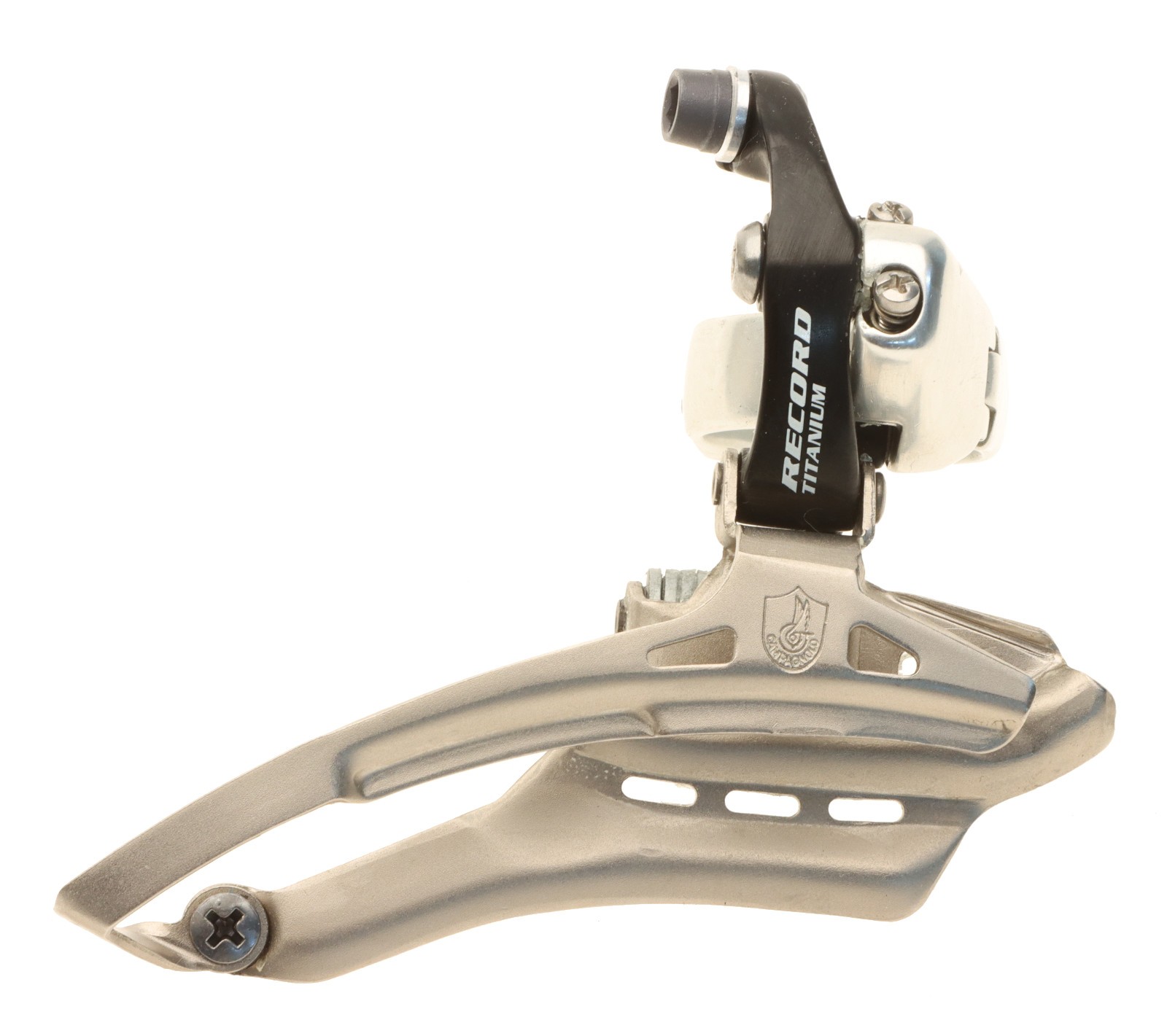 Campagnolo Record Titanium Front Derailleur 10 Speed Triple Clamp-On 32 NOS NEW