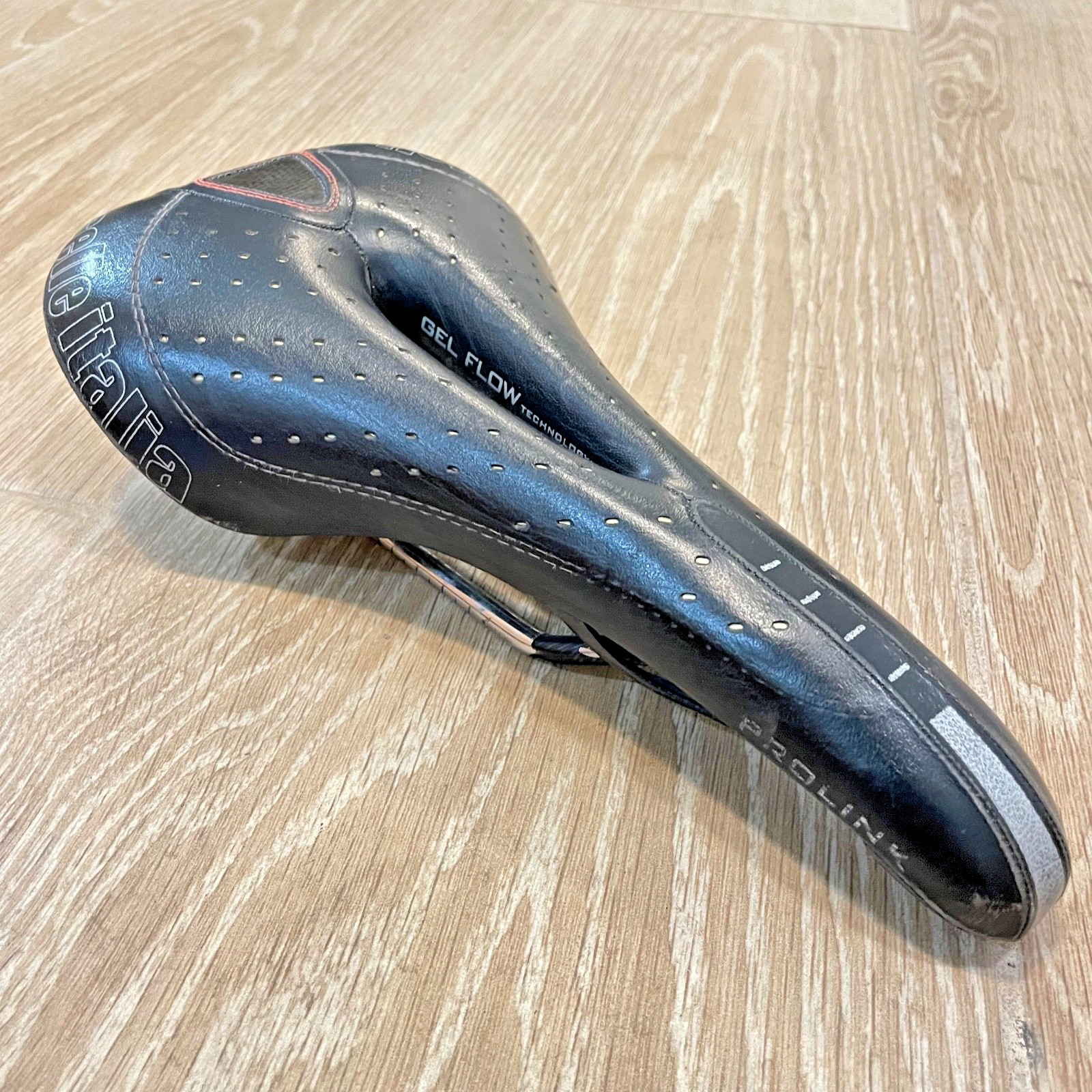 Selle Italia Prolink Carbon Fiber Saddle Seat Vintage Seat Flite Gel Flow