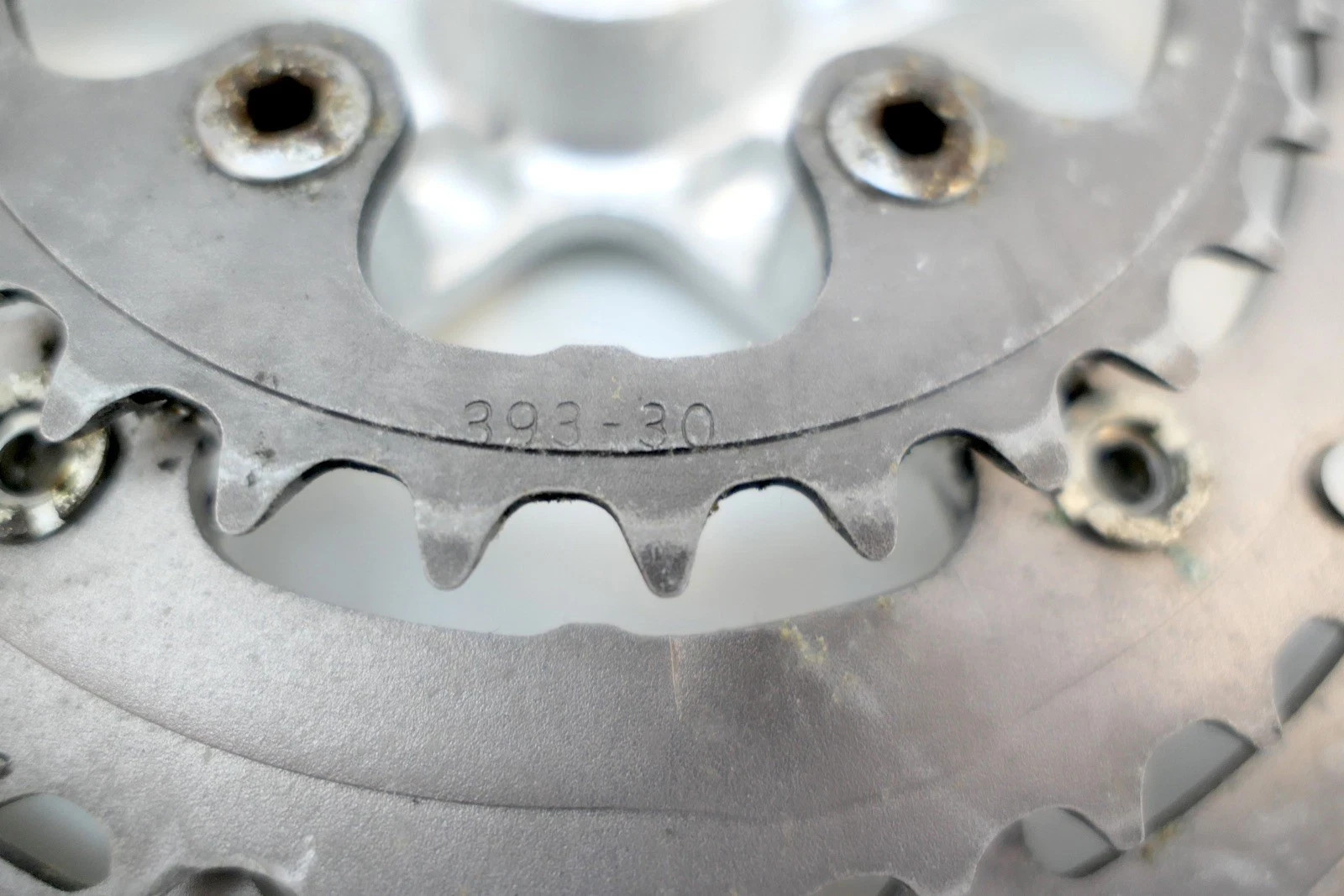 Vintage Japanese SR Suntour Superbe Triple Crankset 170mm 52/42/30 Chainrings