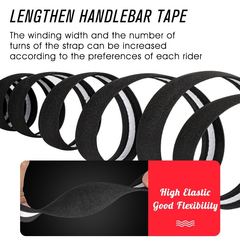 2pcs Bike Handlebar Tape Road Bicycle Cycling Non-slip Handle Wrap Outdoor Sport