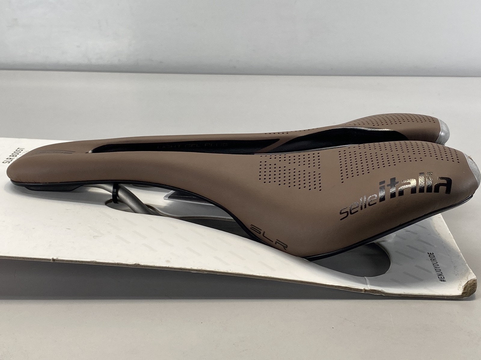 Selle Italia SLR Boost Gravel Ti316 Superflow L3- Mud Brown
