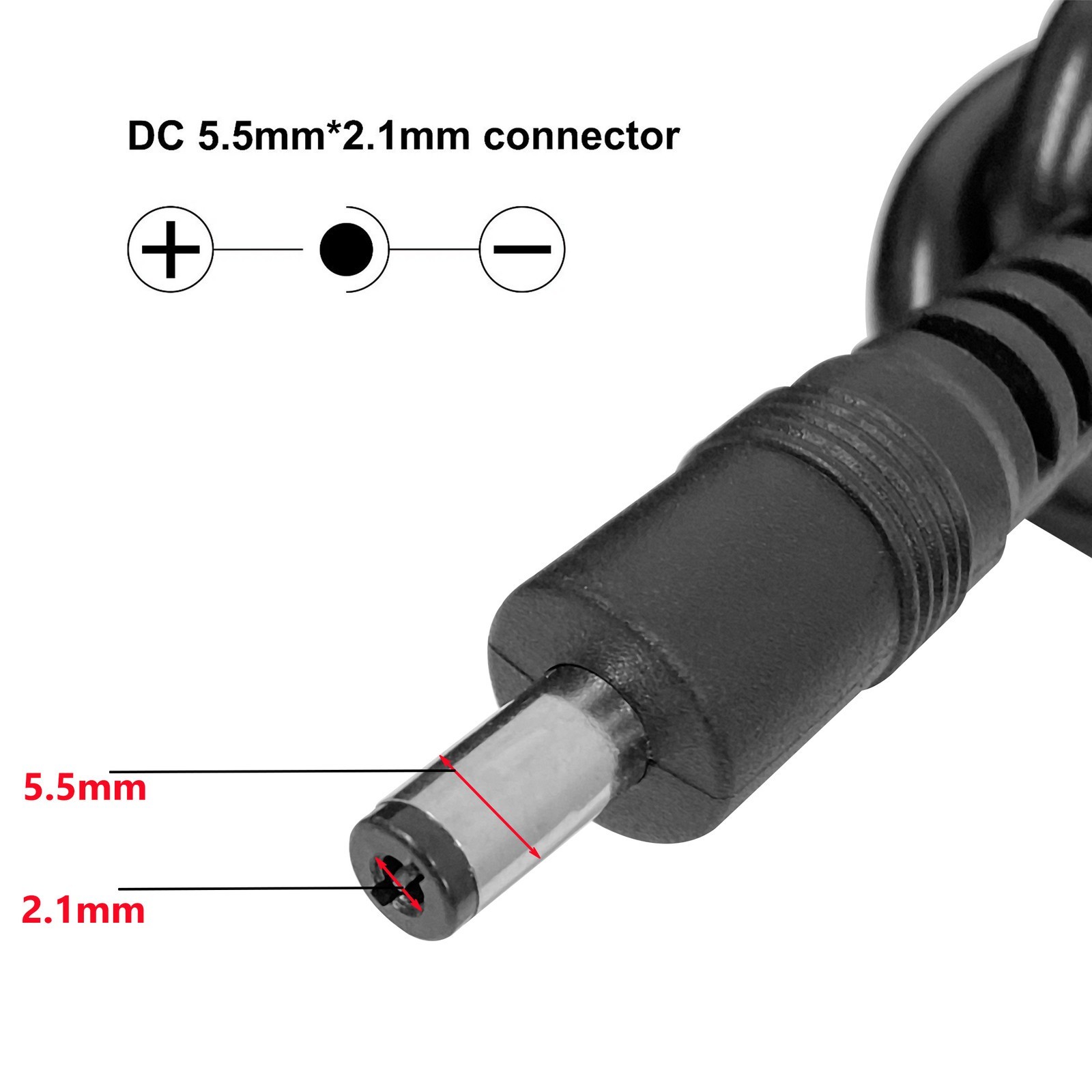 54.6V 5A Smart Charger DC 5.5×2.1mm Plug for 48V Electric Bicycle Li-ion Battery