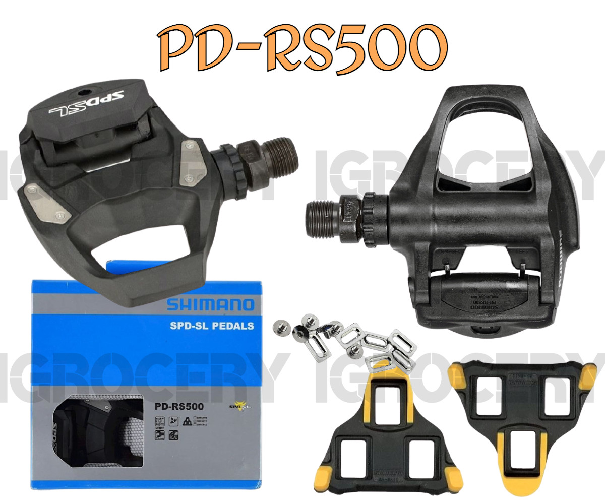 Shimano PD-RS500 Clipless Pedals w/ SM-SH11 NIB (EPDRS500)