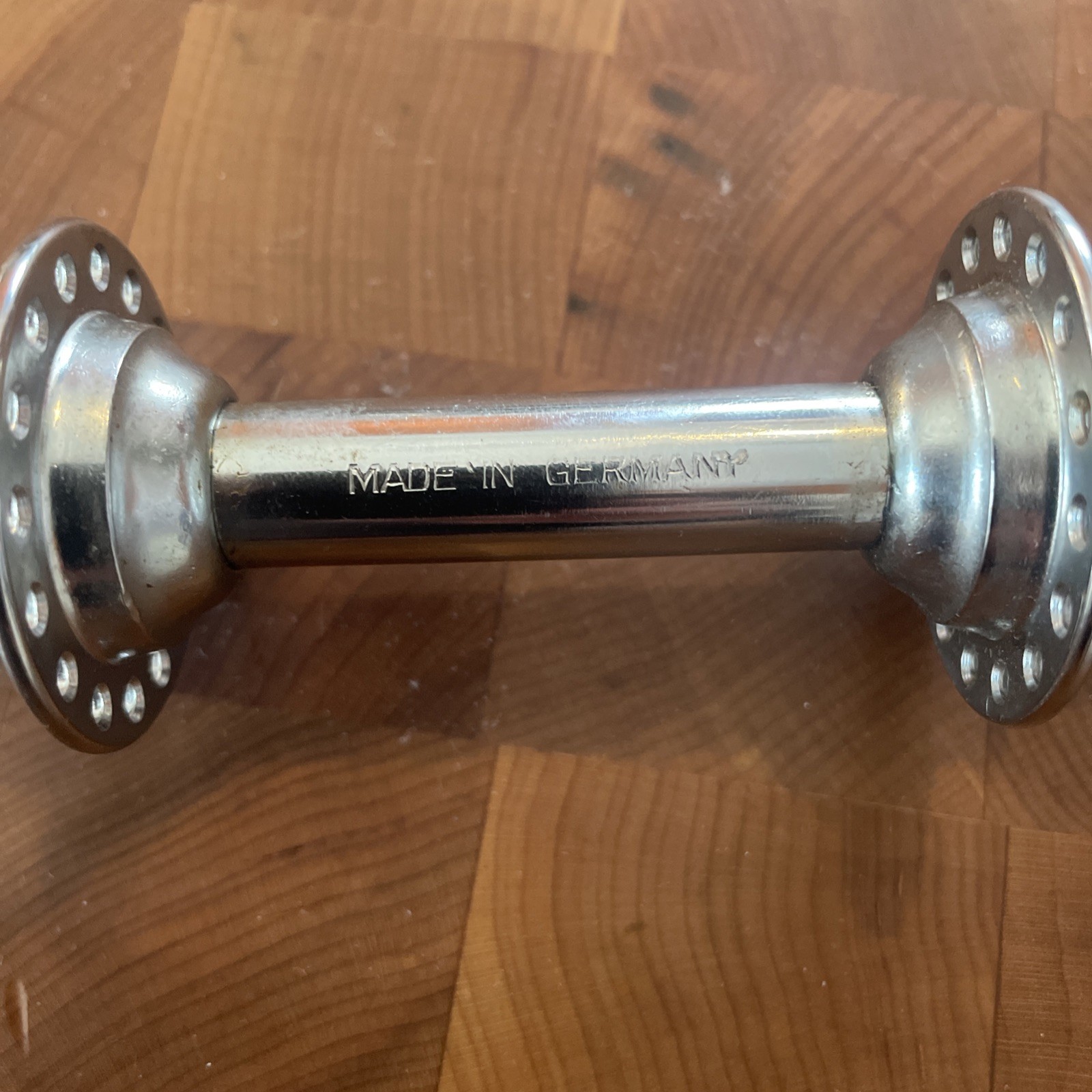 60’s Vintage NOS SCHWINN-Approved Front Hub w/Wing Nuts • 32 Hole • Germany