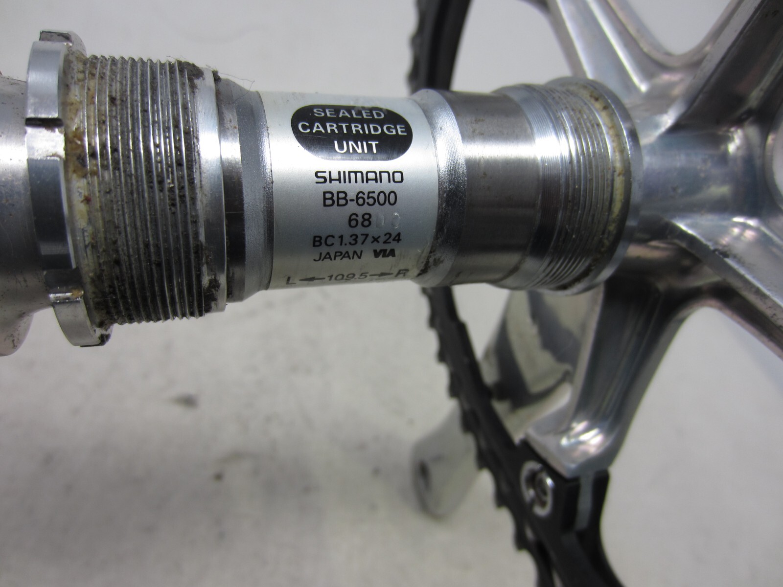 Shimano Dura Ace FC-7700 172.5 Long Crankset W/ 54/42T Osymetric Chainrings