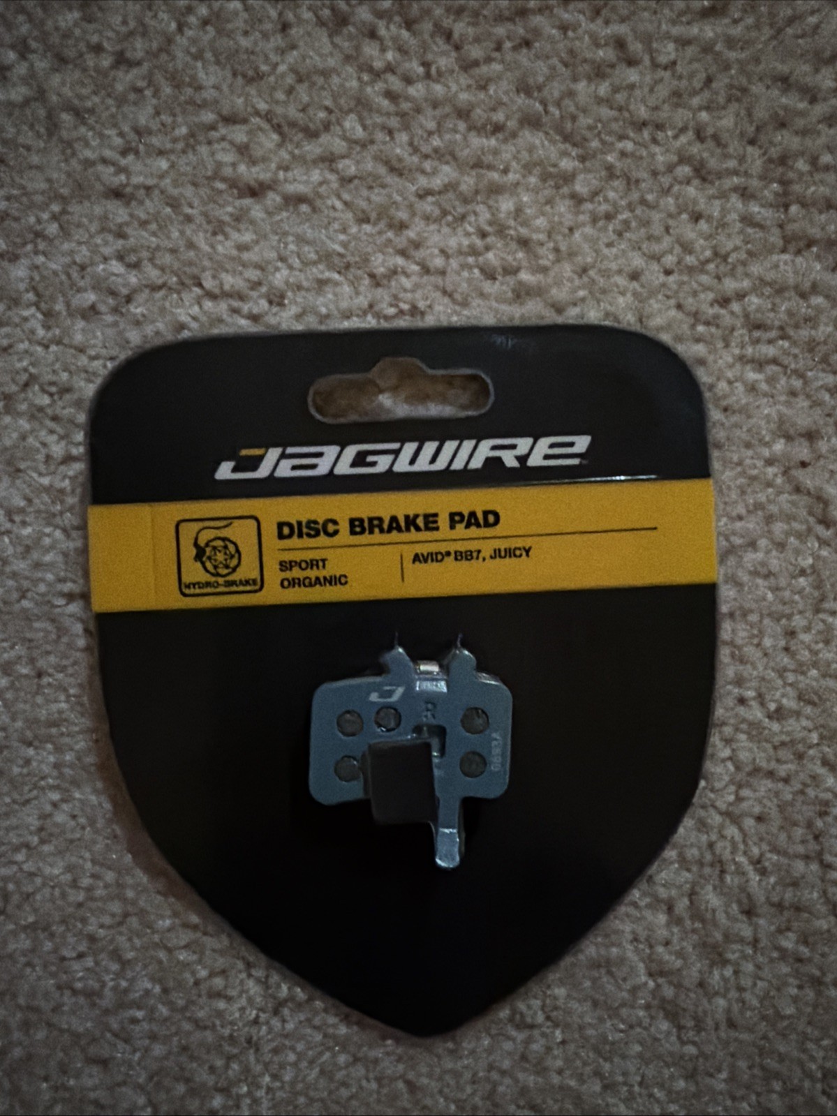 Jagwire Sport Sram Avid BB7 Juicy Disc Brake Pads Organic New in Retail Package