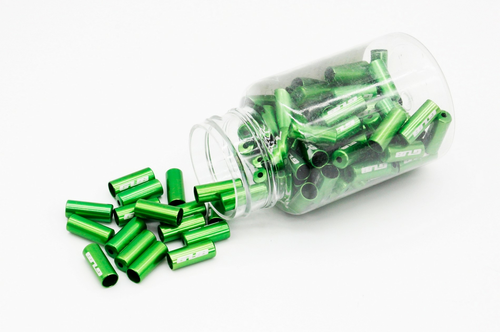 Swishti Bicycle Derailleur Shifter Housing Cable End Caps 4MM 10PCS Green