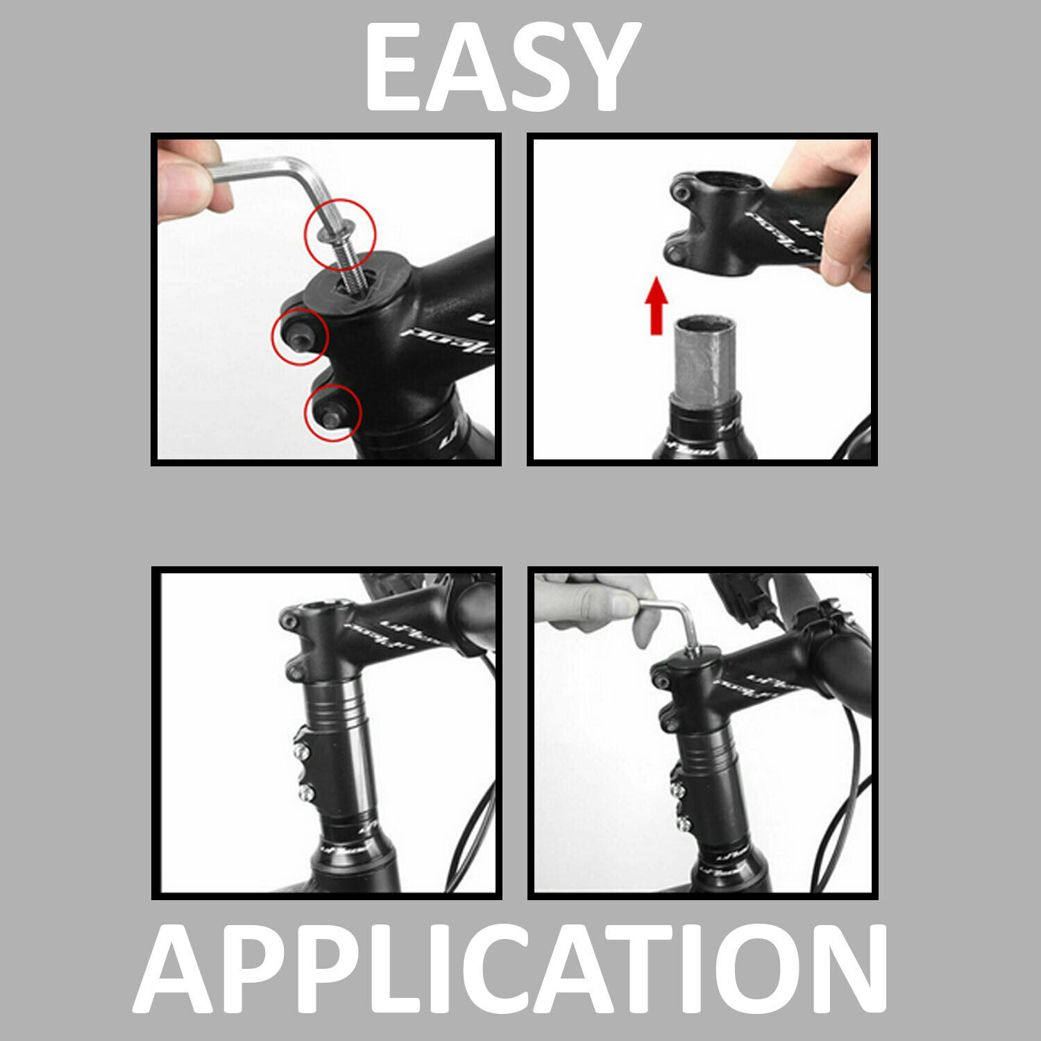Accessories Fork Stem Extender Alloy Mountain Bike Cycling Cover MTB Parts Riser