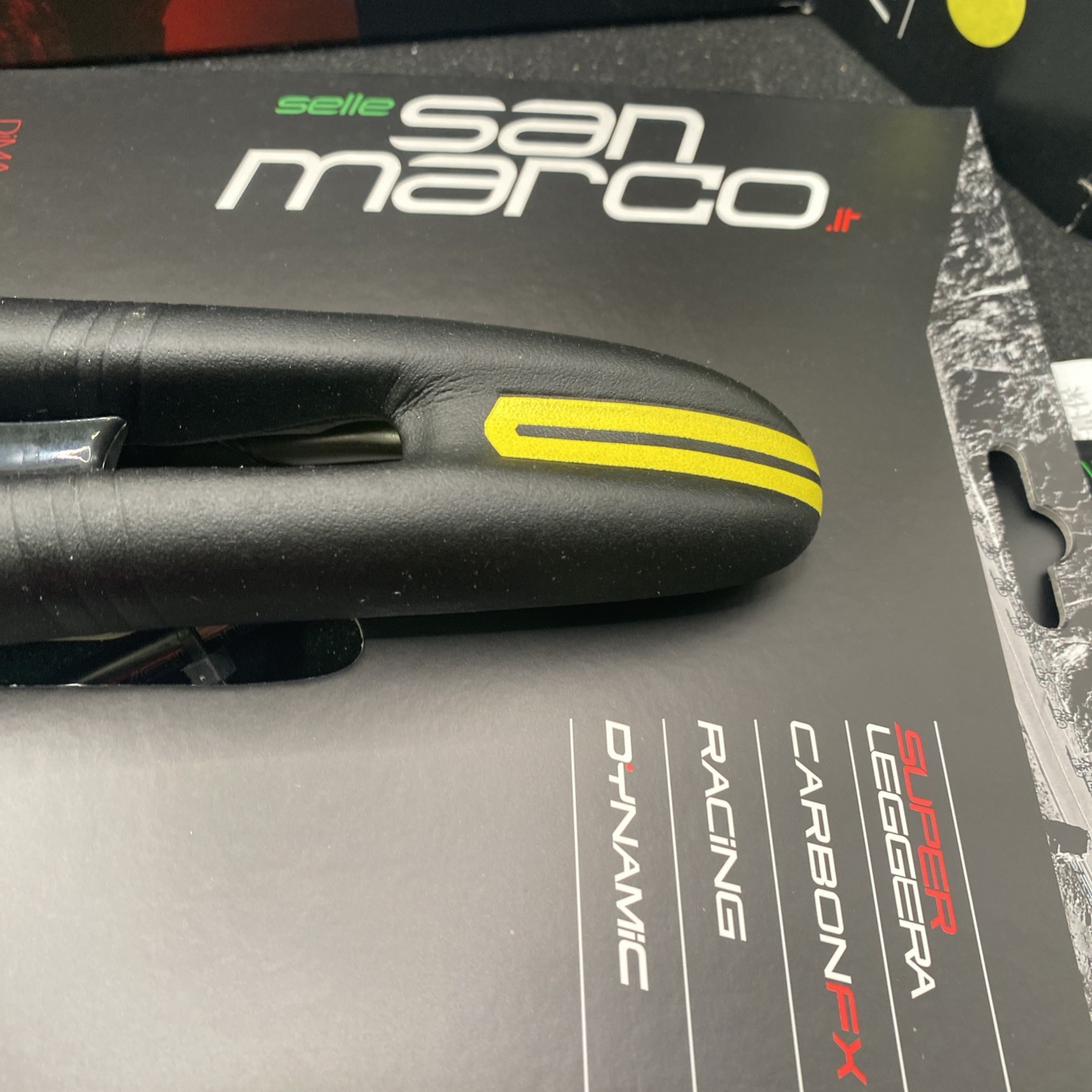 Selle San Marco Aspide 2 Open Team Mavic Yellow 132x277mm (s2)