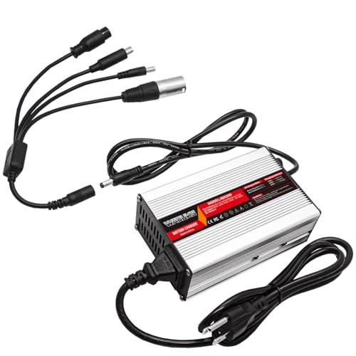 58.8V 4A Li-ion Battery Charger with 5 Plugs Plug Connector Used for 14S 52V