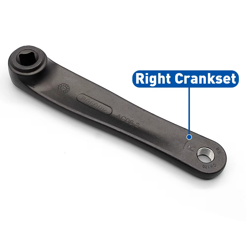 Crank Arms For Bafang BBS01/02/HD Motor Conversion Kit(Gift Puller for a pair)