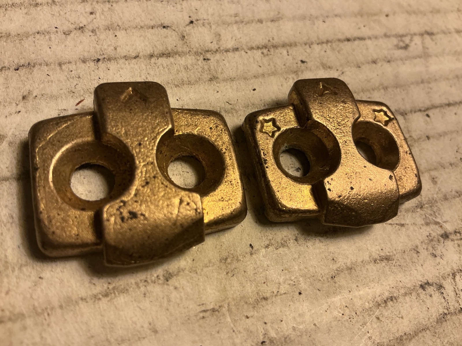 Time ATAC pedal cleats w/2 stars