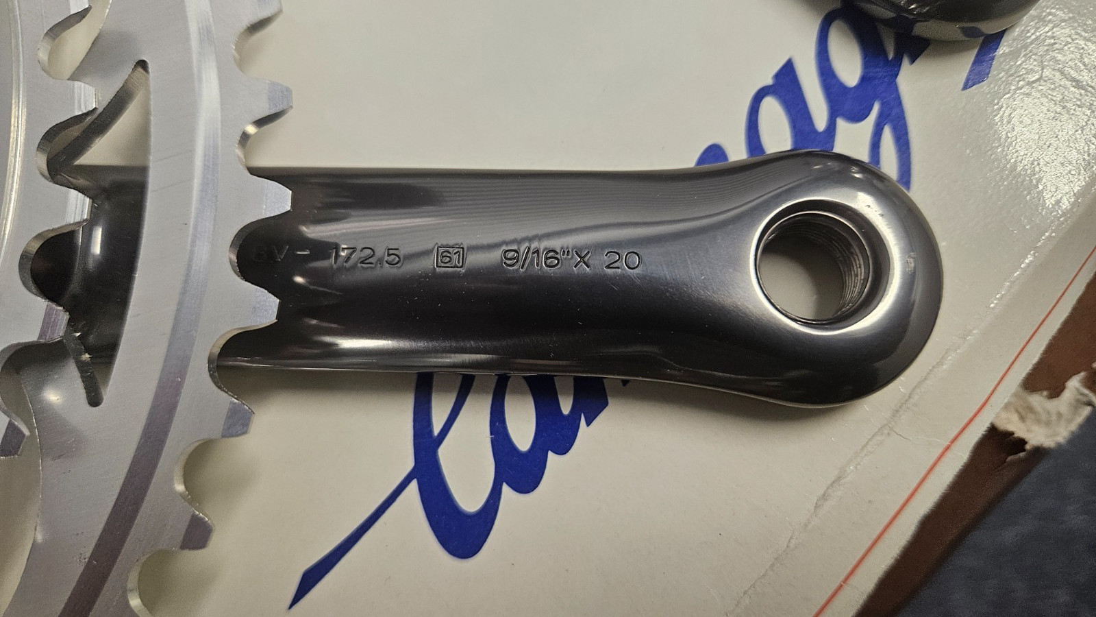 Campagnolo C Record Century finish crankset