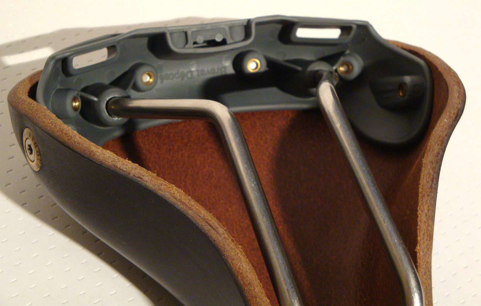 NEW GILLES BERTHOUD SADDLE SEAT MARIE BLANQUE BLACK MADE IN FRANCE IDEALE BROOKS