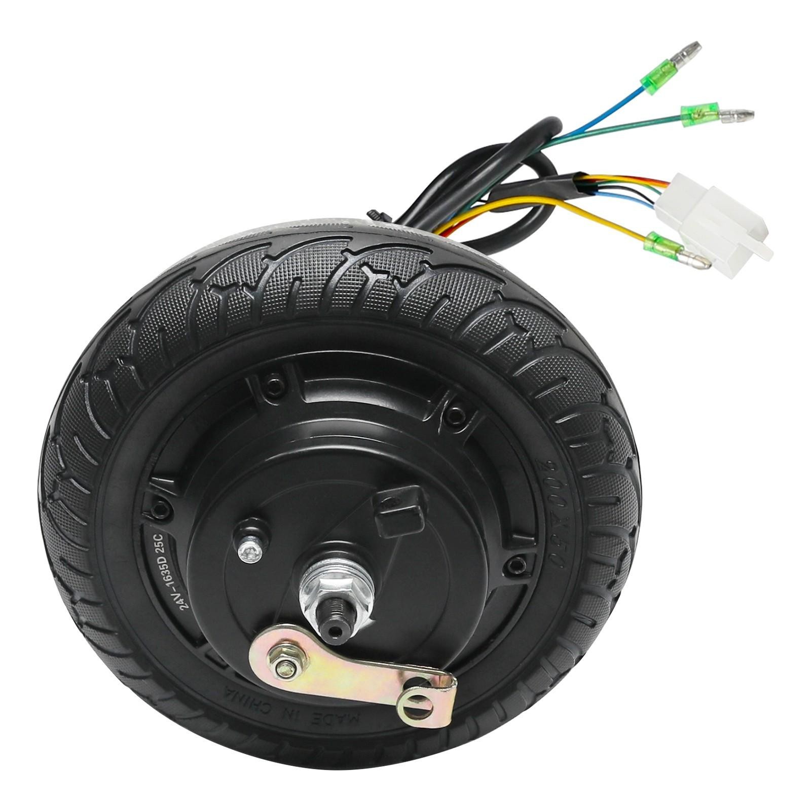 24V 350W Electric Scooter 8″ Wheel Hub Motor EBike Wheelbarrow Conversion Kit