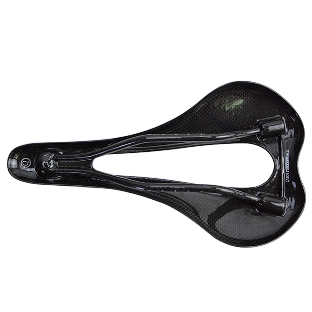 Ultralight Cycling Seat Full Carbon Bicycle Saddle Rail 7*9mm 120g Black No Logo