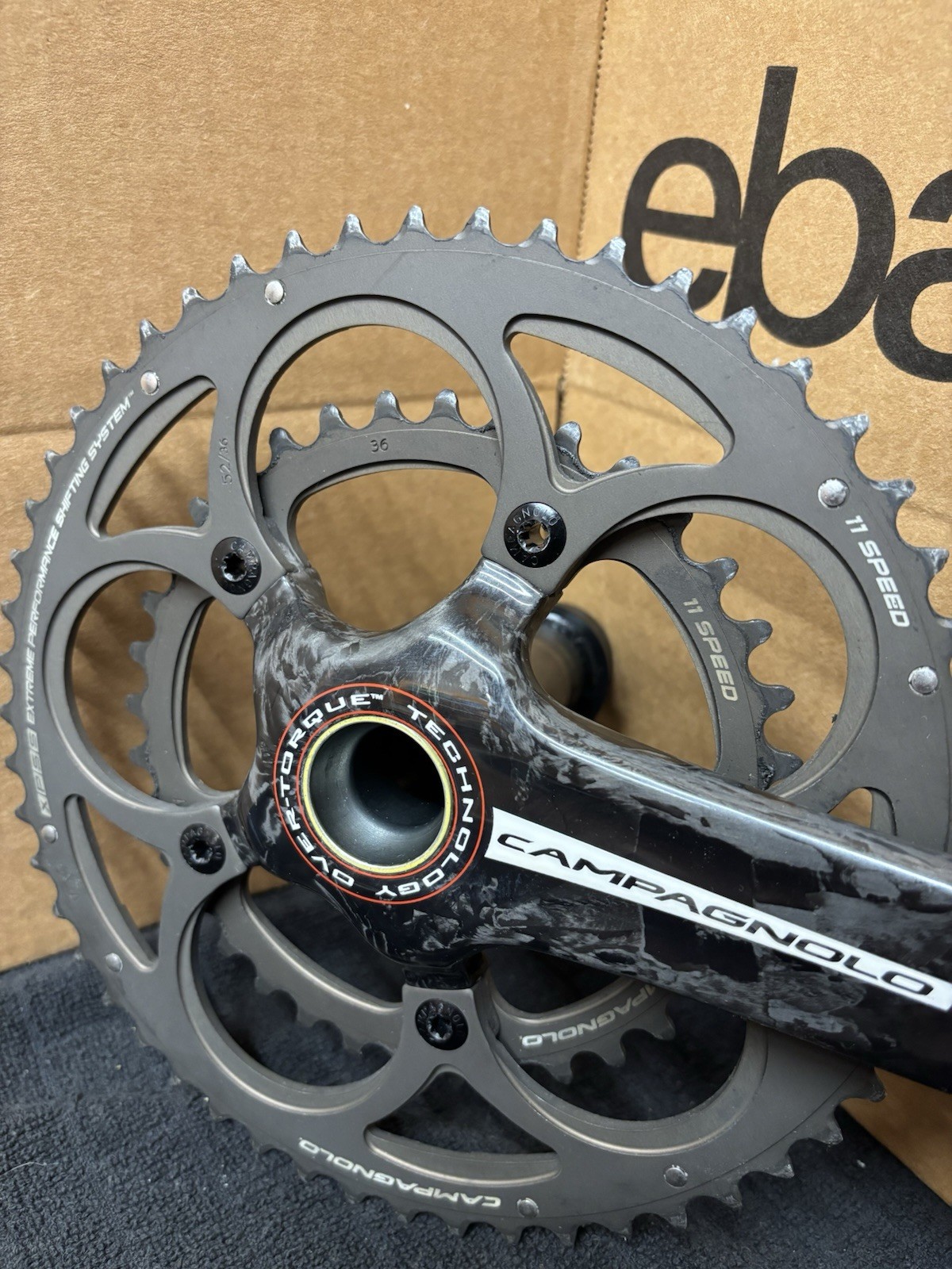 Campagnolo Super Record 11 speed EPS V3 Gruppo w/ Comp Ultra Over-Torque Crank