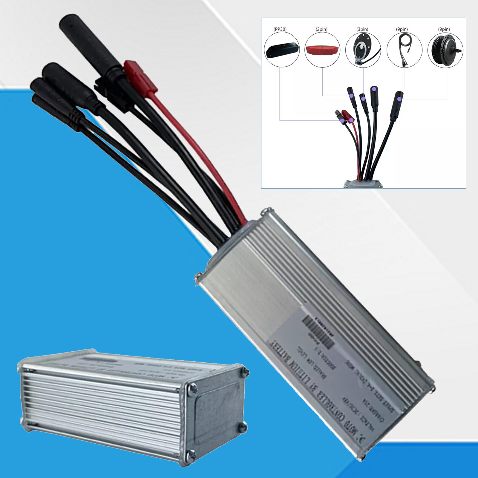JN 25A 36V/48V 500W/750W Waterproof Controller Brushless Hub Motor For E-bike