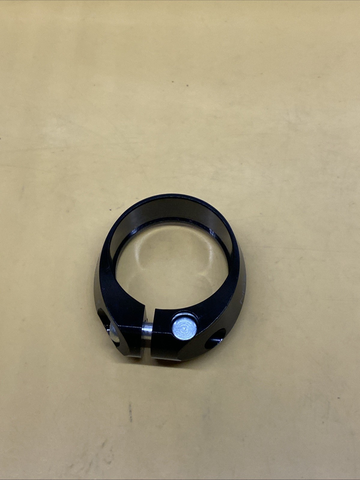 Black Thomson 34.9 Bolt-on Seatpost Clamp