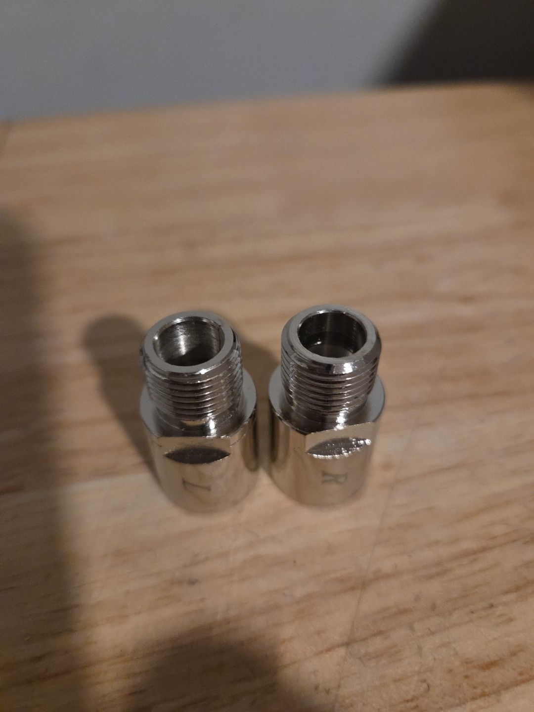 20mm 0.79″ Bike Pedal Extenders, 9/16″ Threaded, Chrome-Molybdenum Steel, 1 Pair