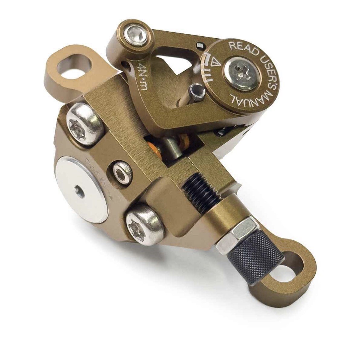 EQUAL post mount disc brake set kashima coat color new