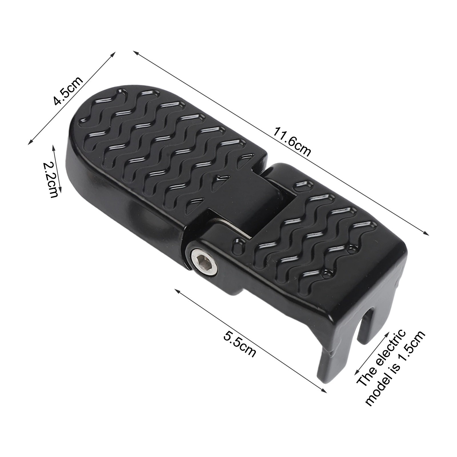 Cycling Pedals Pegs Aluminum Alloy Convenient Ebike Electric Bike Folding