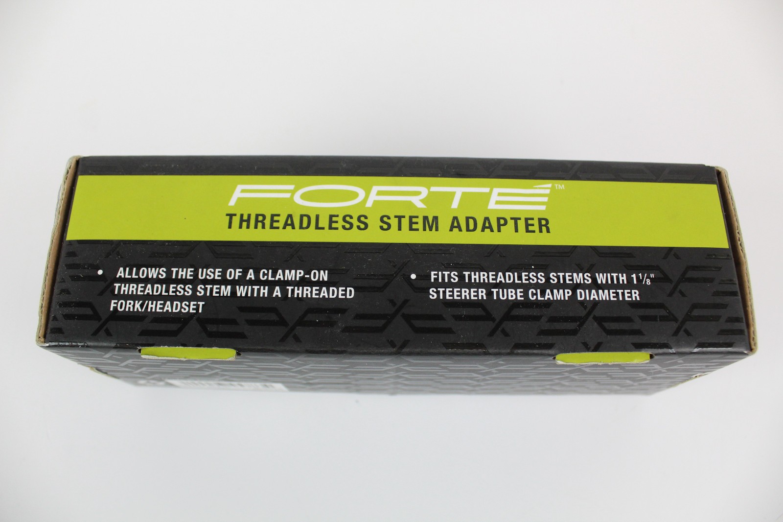 Forte Threadless Bicycle Stem Adapter 1″ (22.2mm) , 1 1/8″ Clamp, NEW