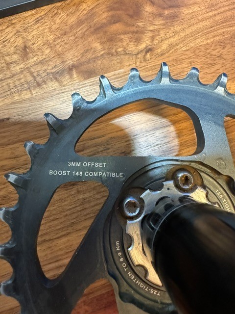 SRAM XX1 Eagle DM DUB “Boost” Carbon Crankset